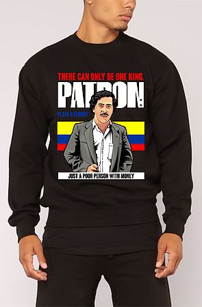 The Pablo Slam Crewneck in Black