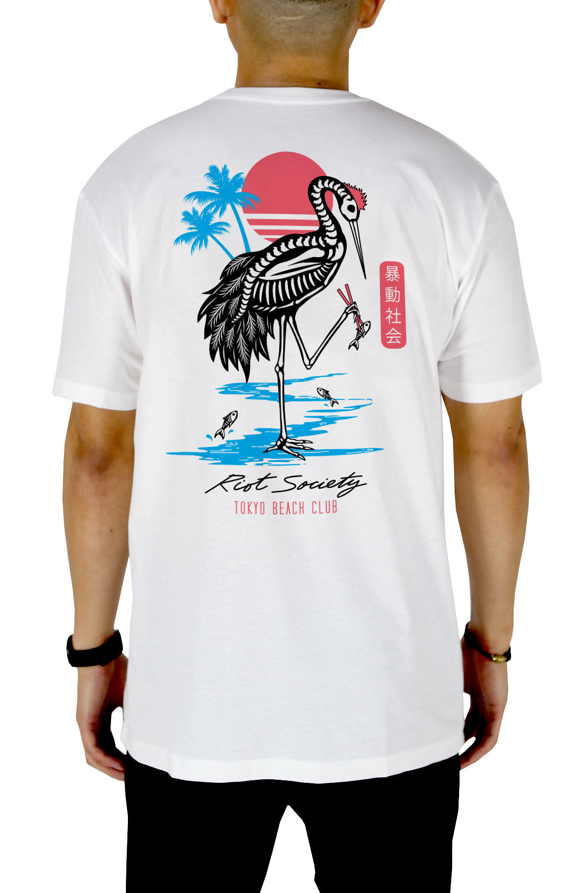 riot society crane hoodie