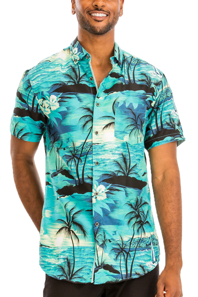 Leon Caicos Print Shirt