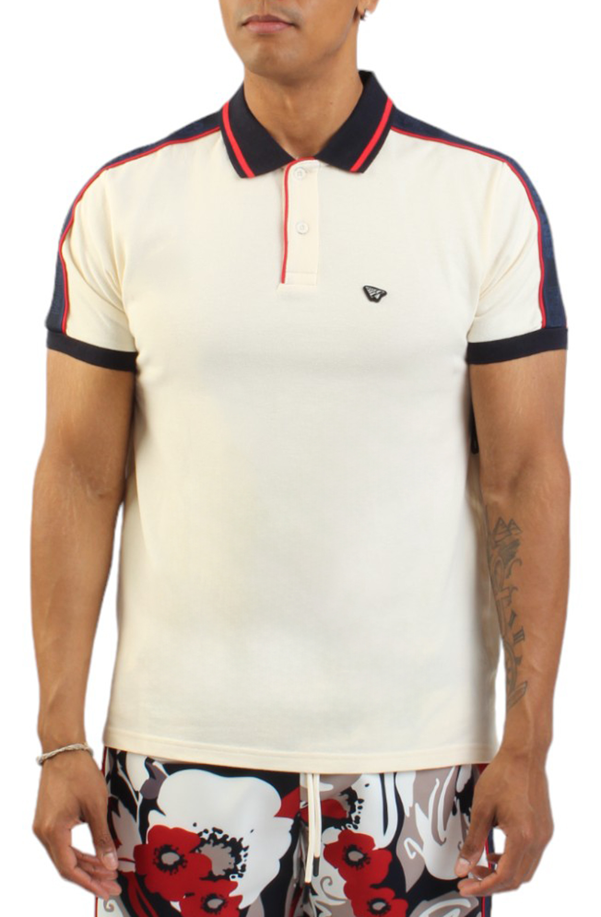 Jacquard Taping Polo