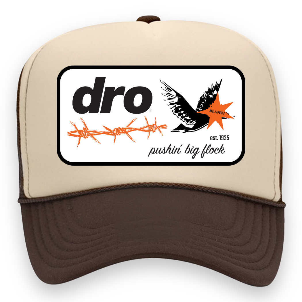 DRO Hunt Club Trucker Hat - Brown/Tan