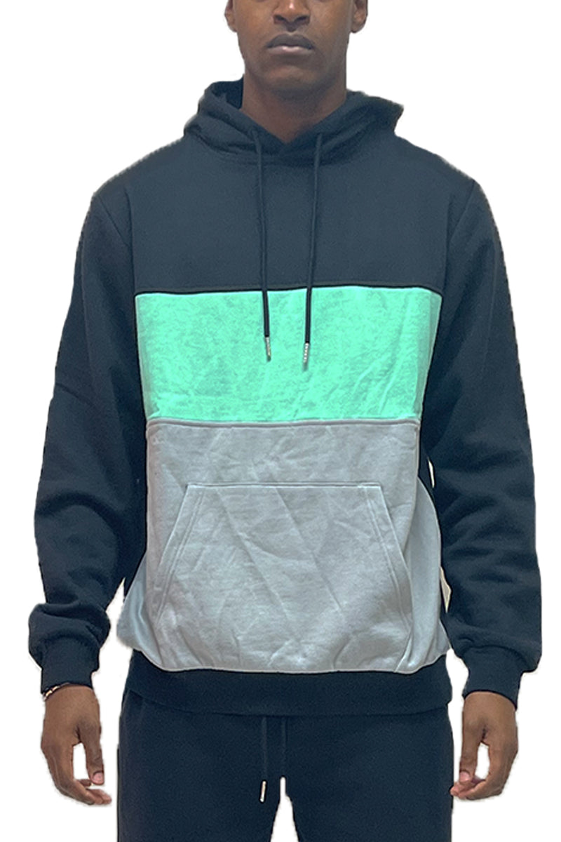 Colorblock Pullover Hoodie