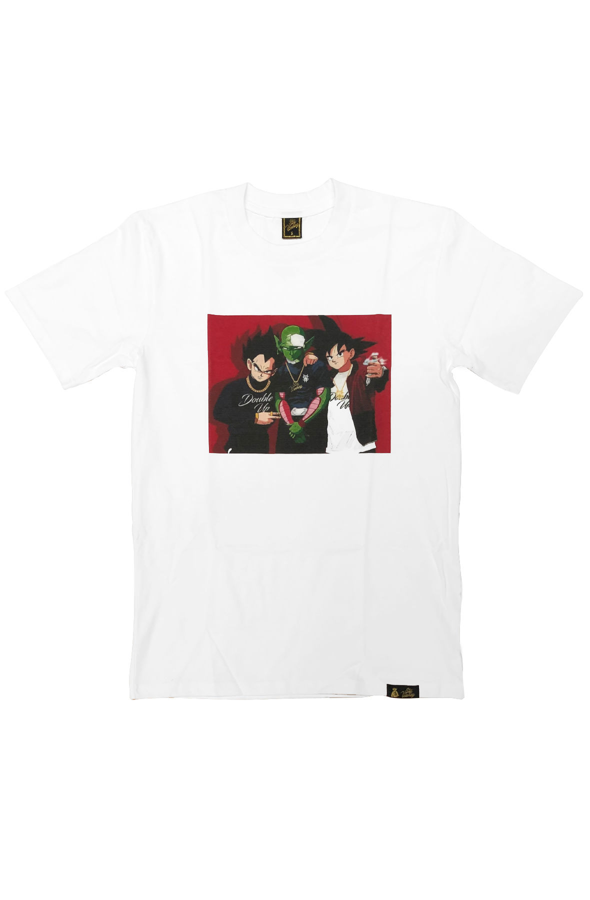 Stay Winning x Double Up DBZ/PIF White Tee
