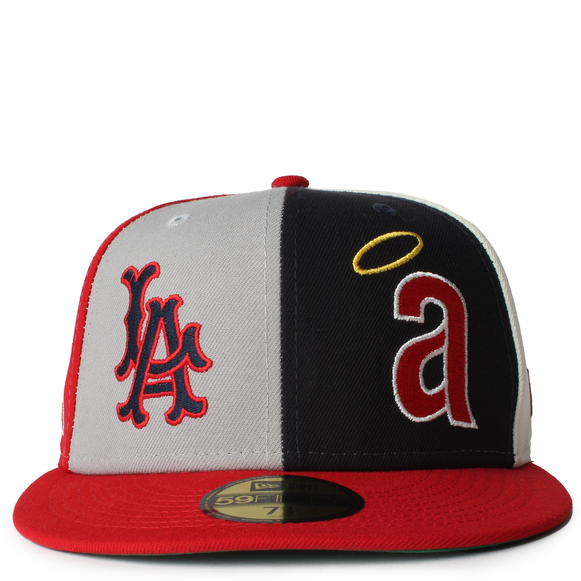 Houston Astros PINWHEEL White-Black Fitted Hat by New Era