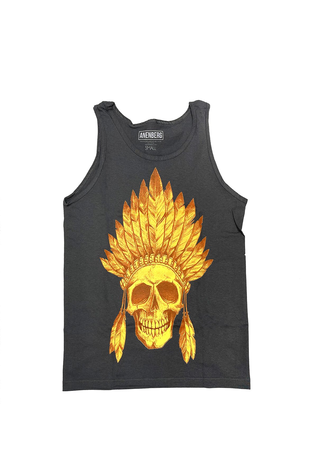 Indian Charcoal Tank Top