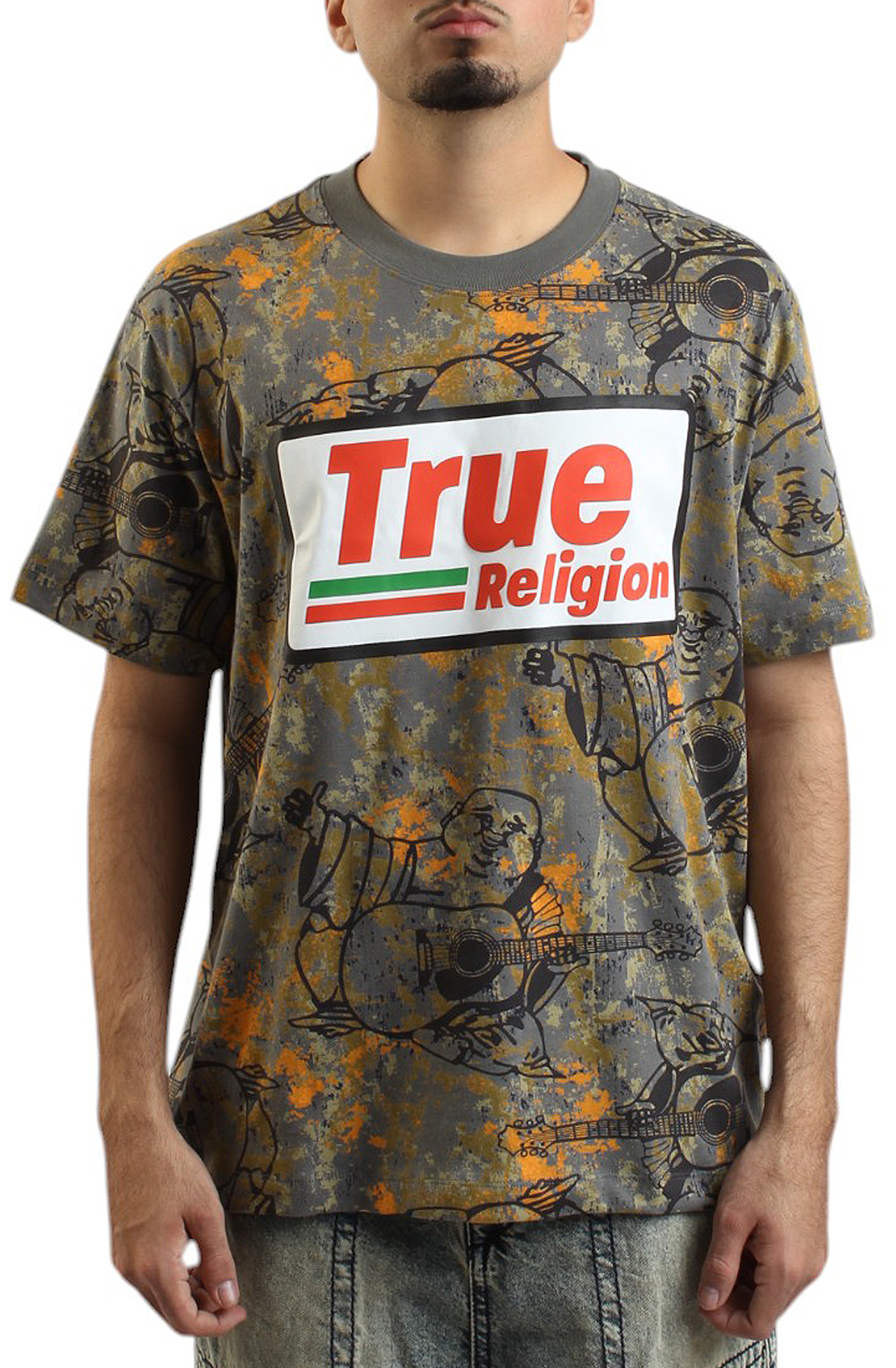 Buddha Camo Logo T-shirt