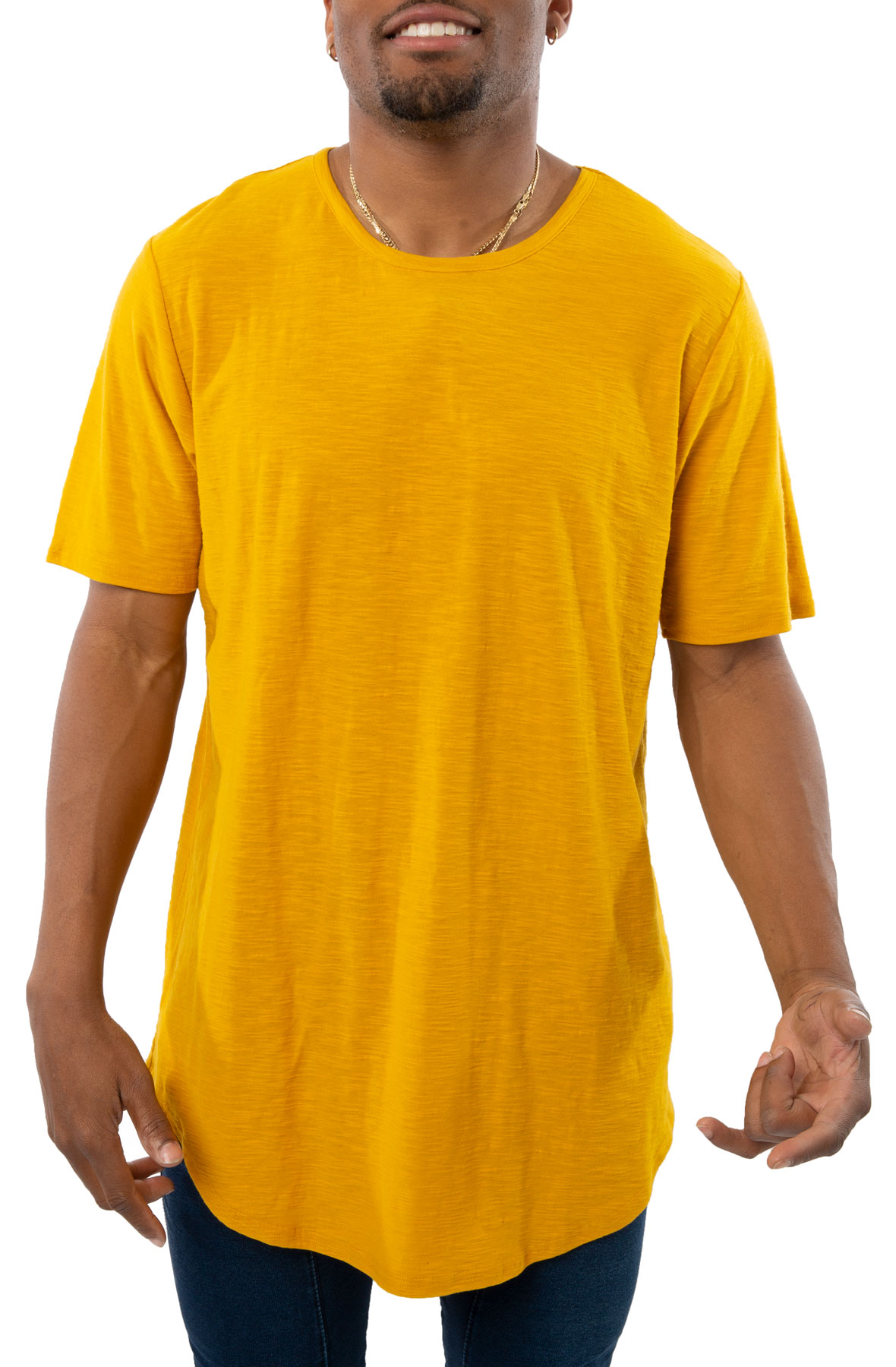 elwood curved hem tee