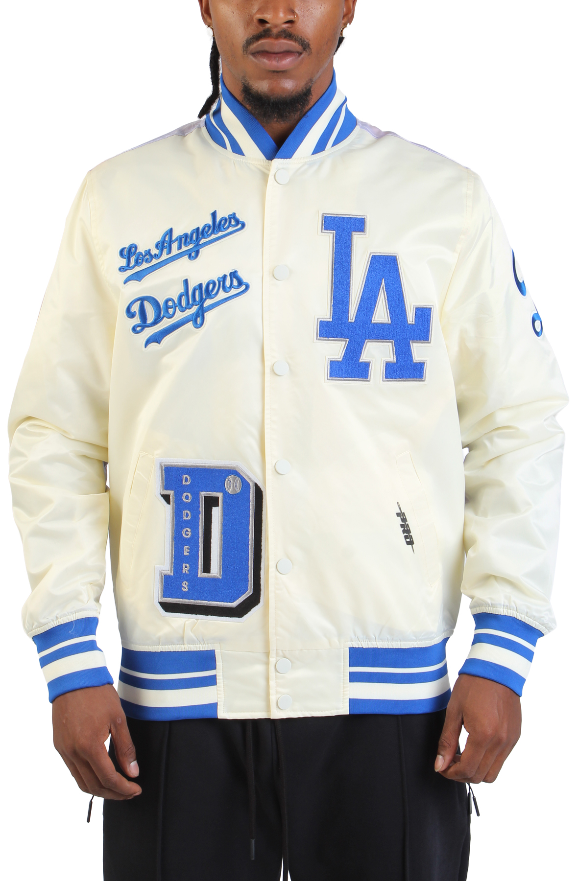 MLB Los Angeles Dodgers Sublimated Satin Jacket