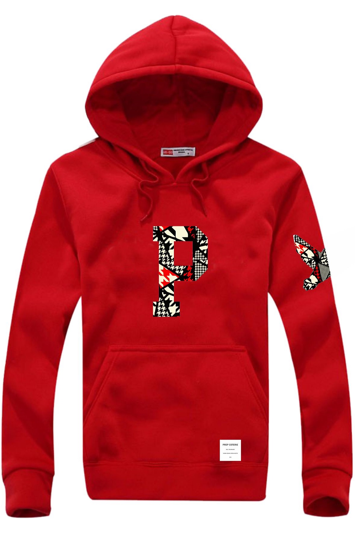 Letterman Abstract Hoodie