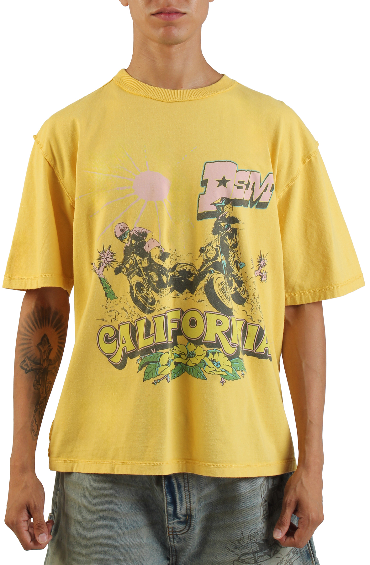 California Racing Cropped T-Shirt