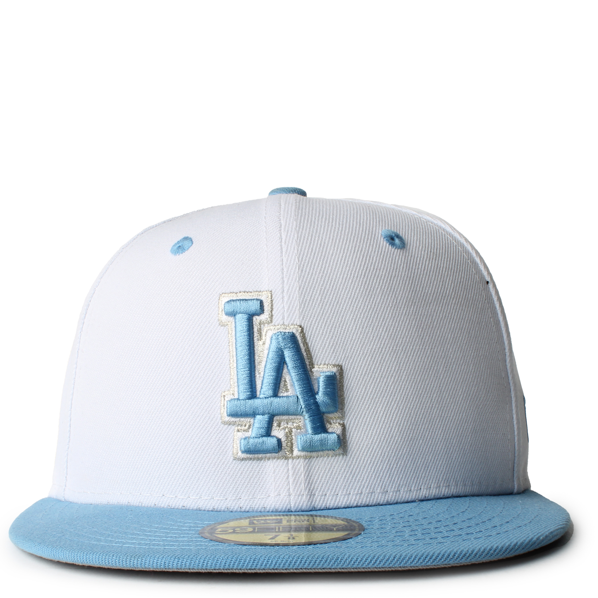 OFF-WHITE New Era LA Dodgers Fitted Hat Cream/Blue - MX