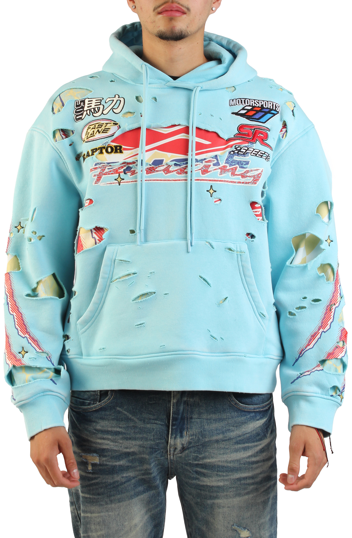 Racing Double Layer Hoodie