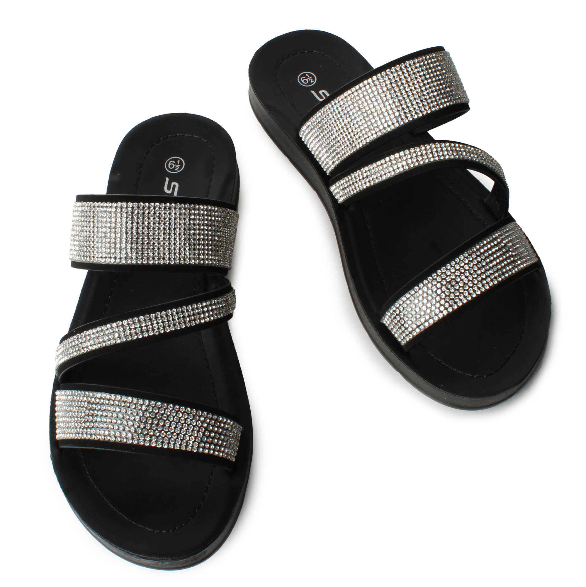 Zeal-S Rhinestone Sandal