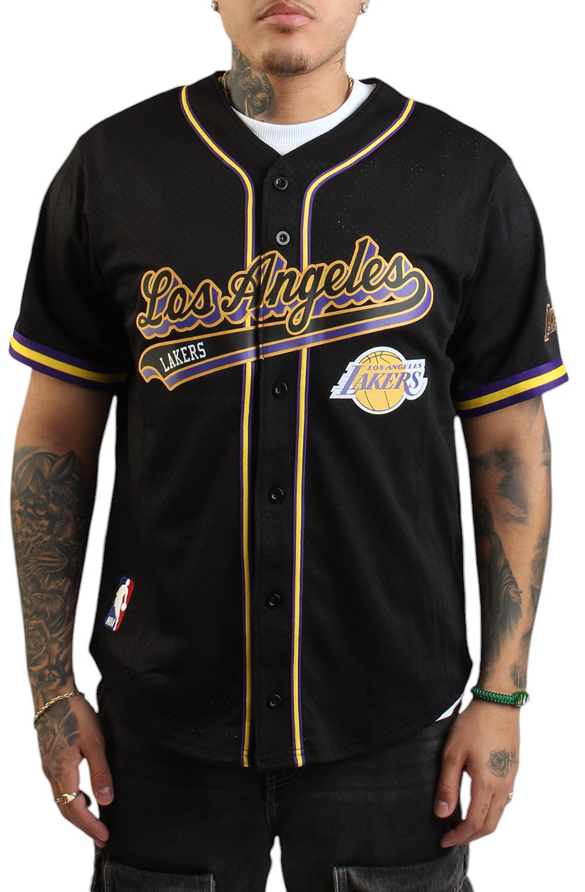 Los Angeles Lakers Baseball Jersey