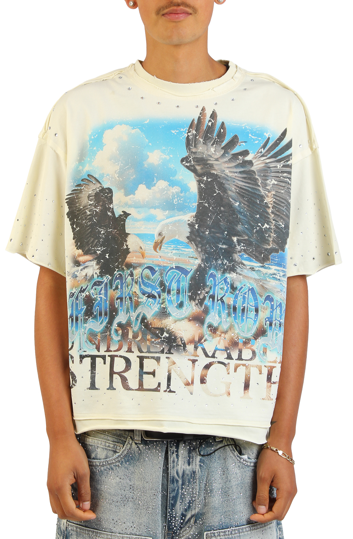 Above All Crop T-Shirt