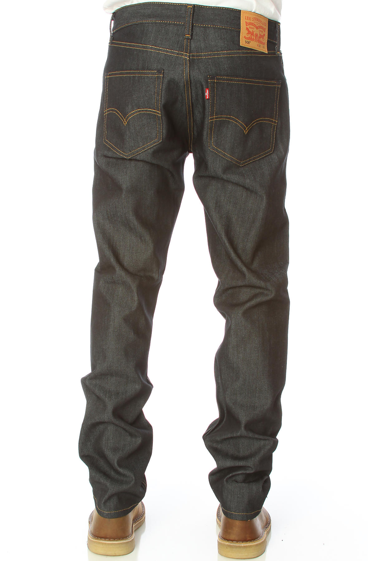 LEVIS The 508 Regular Taper Fit Jeans in Rigid Envy 05521-0007-ENV - PLNDR