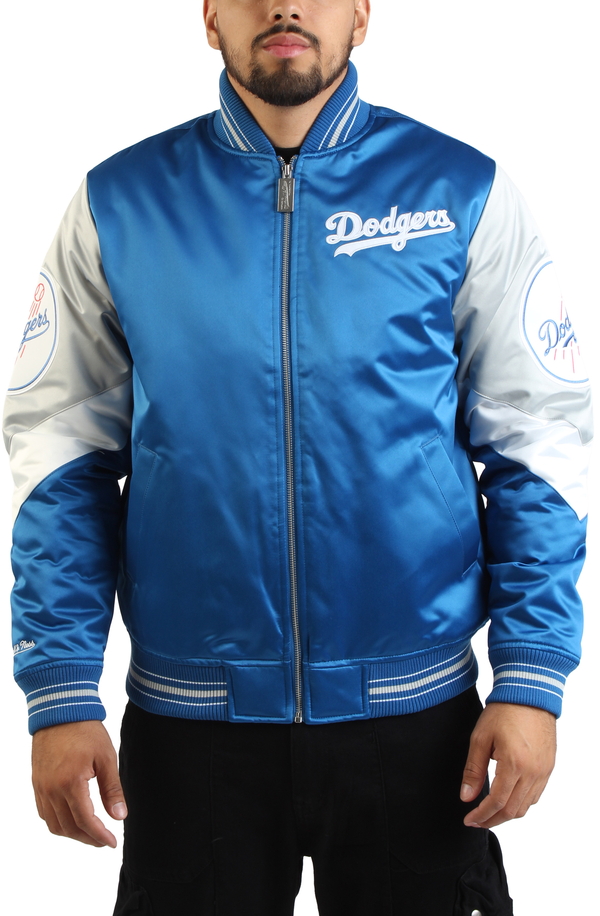 MLB Los Angeles Dodgers Throw It Back Varsity Jacket