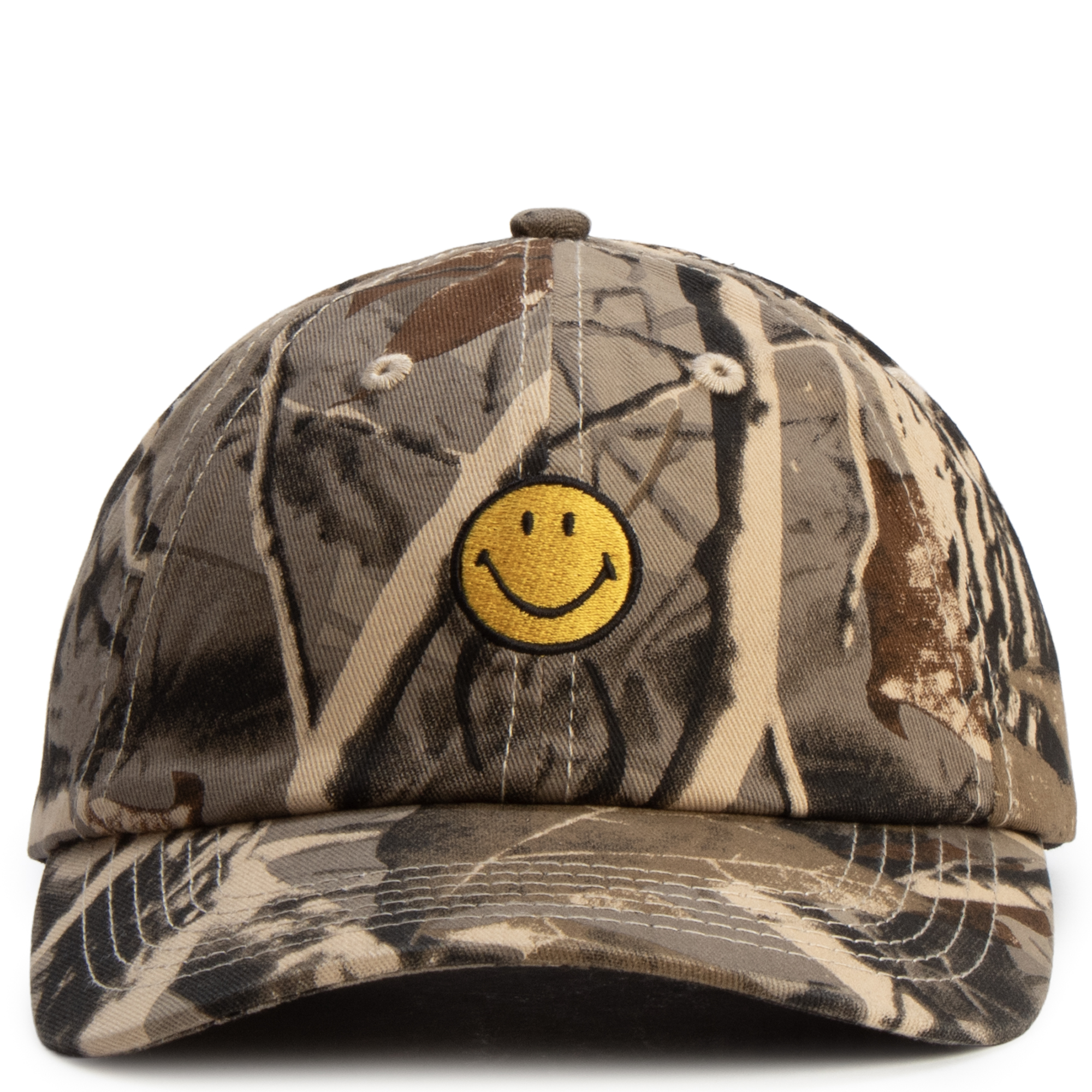 Smiley Badge 6 Panel Snapback