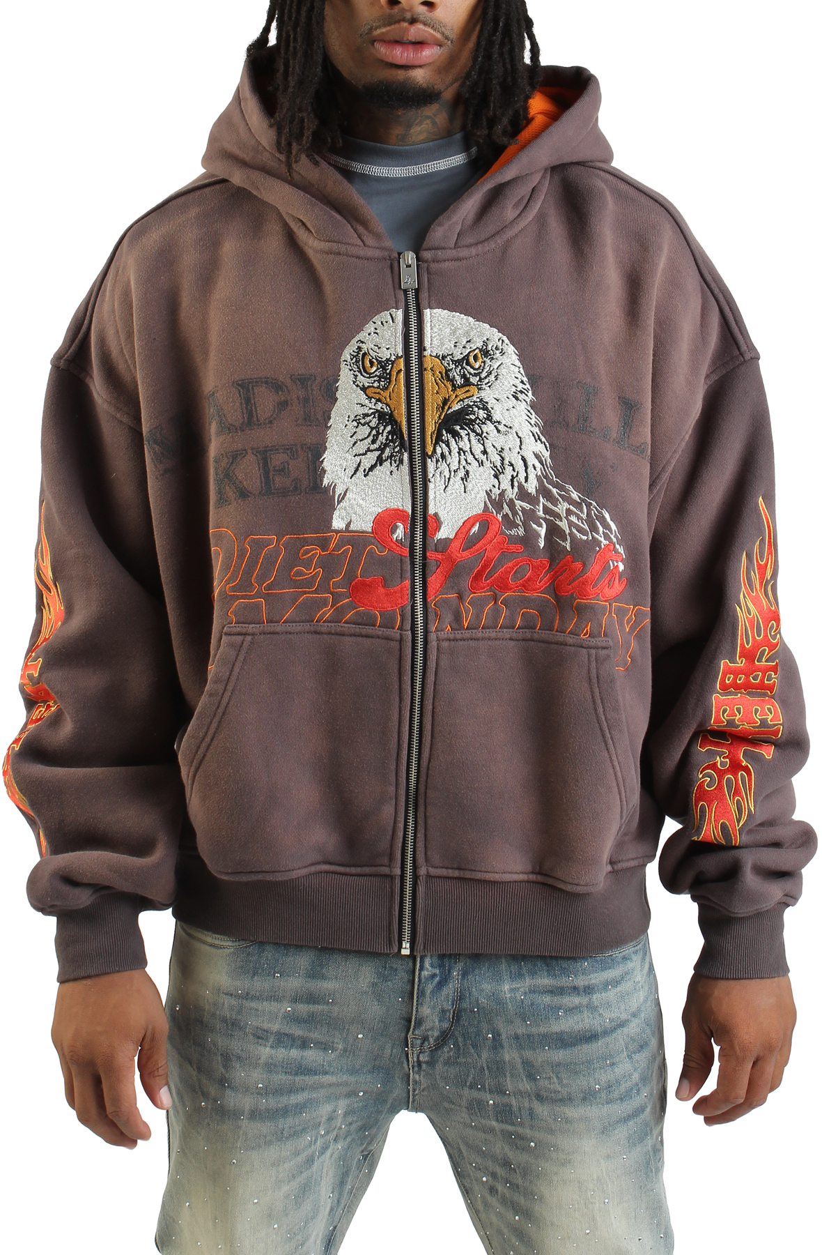 Hell Bent Full Zip Sweatshirt