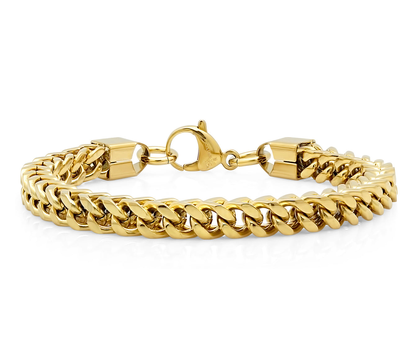 3D Franco Chain Link Bracelet