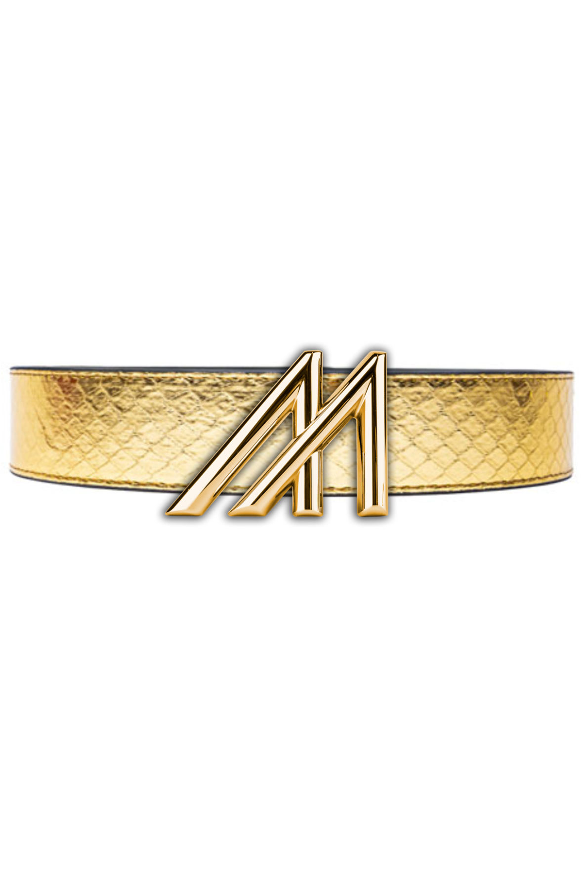 Mint Gold King Cobra Belt - Gold M